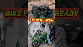 Kawasaki Ninja 1000 Finally Ready After Long Time 🔥 Aalya Vlog Hulk 😈 #shorts