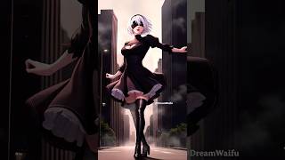 2B of "Nier:Automata" 🔥#shorts #anime #ai