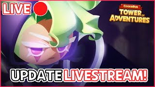 🔴Kohlrabi Cookie is HERE! August 6th Update Livestream Review! [Tower of Adventures]