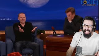 Reacting to Bill Burr Cracking Conan Up