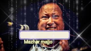 Kali Kali Zulfon Ke Phandy Na Dalo with Lyrics کالی کالی زلفوں کے پھندے نہ ڈالو Nusrat Fateh Ali HD