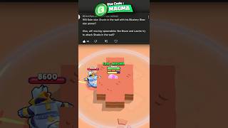 Can Pets Attacks shade Inside the wall? 😨 #brawlstars #brawlershade #brawlstarsshorts