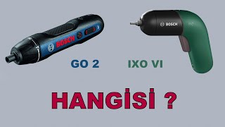 BOSCH PROFEESİONAL GO 2 Mİ? BOSCH IXO 6 MI? - KARŞILAŞTIRMA