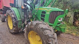 John Deere 6430 with JD Loader