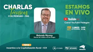 Incentivo a la capitalización rural - ICR de FINAGRO