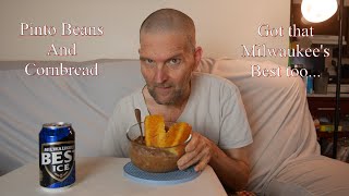 Pinto Beans and Cornbread Mukbang