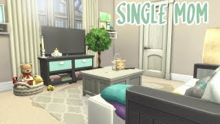 SINGLE MOM APARTMENT | The Sims 4 Speed Build