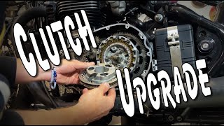 Supercharging the Triumph Bobber (part3) Uprating the clutch with heavier springs