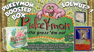 🤮🤮 PUKEYMON Booster Box Opening (Pokemon Parody) 🤮🤮Native wen?!