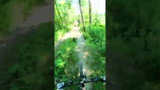 Jumping Over A Bridge At Greek Peak #mtb #gopro #downhill