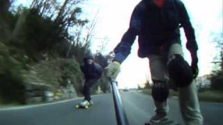 Col Du Chat Downhill Longboarding - French Alps Freeride