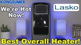 We're Hot Now!  Lasko Motion Heat Plus Heater Review in 4K