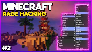 Rage Hacking pe MINECRAFT | MINECRAFT HACKING #2