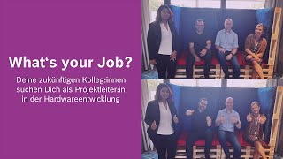 What's your Job? Projektleiter:in in der Hardwareentwicklung