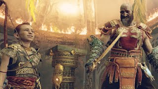 LIVE GOD OF WAR 4 PS5 MAMANK KRATOS PART YNTKTS