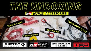 GR YARIS INTERCOOLER WATER SPRAY and more!! - (The Unboxing Ep. 8 )