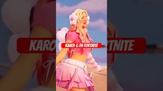 Karol G llega a Fortnite🌺#fortnite #karolg #shorts