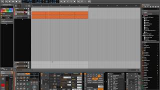 Bitwig Tip: Use the Diatonic Transposer with a Modulated Note Echo