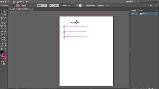 How to Create a Checklist in Adobe Illustrator