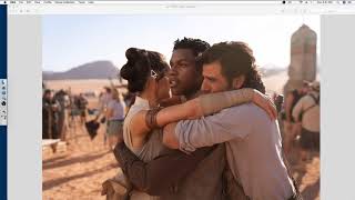 NEW Star Wars Episode 9 image of Rey, Finn, Poe released