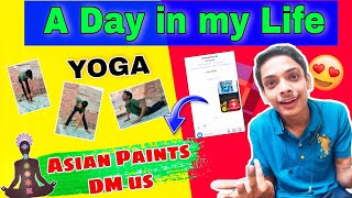 A DAY in my Life!! Asian Paints DM us on Instagram 😲😍 | Ved Sharma Vlogs