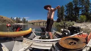 Idaho Gold Prospecting Dangerous Journey Down the River