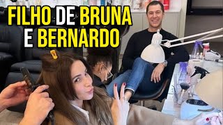 BRUNA GOMES MOSTRA ROSTO DO SEU FILHO COM BERNARDO SOUSA + COM BERNARDO NO CABELEREIRO!