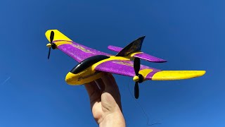 Scratchbuild/Rc converted model airplane clipshow