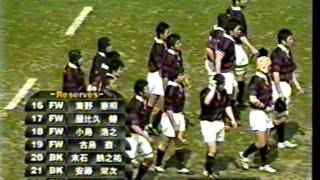 ハカ【HAKA】に対抗する早稲田 「早稲田大学 vsＮＺＵ」