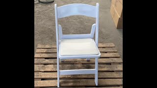 how durable is our  white wedding chair?white wedding chair white garden chair wimbledon chair