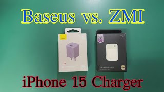 เปรียบเทียบหัวชาร์จ ZMI vs. Baseus  เทคโนโลยี GaN3, 5 สามารถใช้กับ iPhone 15 ใหม่