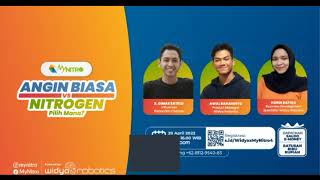 Webinar MyNitro 4 | Angin Biasa vs. Nitrogen, Pilih mana?