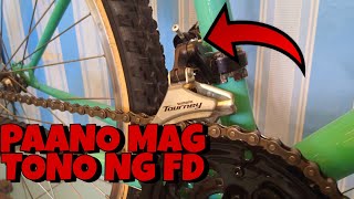 Paano Mag Tono ng Front Derailleur Mabilisang Tutorial