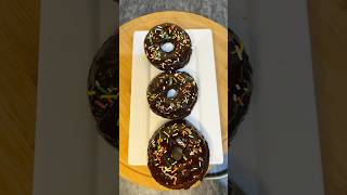 Chocolate donuts #donuts #youtubeshorts #easy