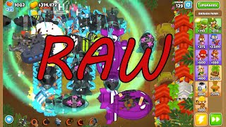 BTD6 Survivor Achievement Full Gameplay and Extra Rounds For Fun #bloonstd6