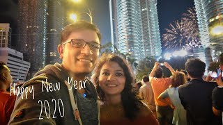 Celebrating New Year 2020 in Kuala Lumpur 🎇🎉