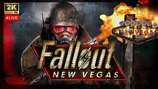 Fallout New Vegas In 2024🔴[LIVE] Gameplay Blind Playthrough (PC) 1440p60fps