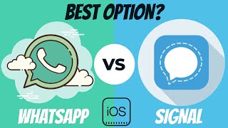 Whatsapp VS Signal || Features & Review (iOS)