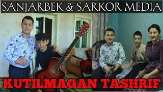 BOLALARGA KUTILMAGAN TASHRIF | SANJARBEK VA SARKOR MEDIA IJODKORLARI BILAN BIRGALIKDA | POP MUSIC |