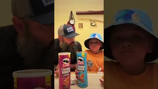 WE HAD TO TRY THESE #shortsfeed #short #reels #sub #100 #fy #like #foodie #review #pringles #fyp #yt