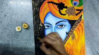 Krishna painting🎨 part 2