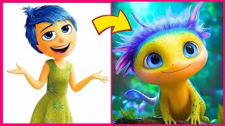 INSIDE OUT 2 CHARACTERS as AXOLOTLS 🦎 + Their Favorite Things & Biggest FEARS! | Joy, Anxiety