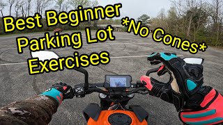 New Rider Motorcycle Exercises  - No Cones Required