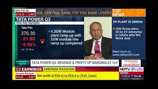 Dr. Praveer Sinha, CEO & MD, Tata Power in conversation with NDTV Profit on Q3FY24 results