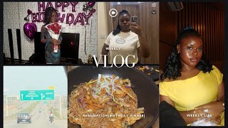 Weekly vlog: birthday dinner | life update |Back to school