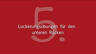 Übung 5: Lockerungsübungen für den unteren Rücken  -  Qigong & Shiatsu in Graz