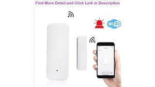 Top Smart WiFi Door Sensor Door Open / Closed Detectors WiFi App Notification Alert security alarm