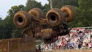 Summer Smash Monster Trucks Evansville, IN Show 2 (07/13/24) 4K60FPS