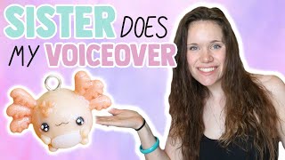 Sister Does My Voiceover #3 │ Polymer Clay Kawaii Axolotl