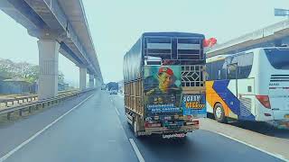 DRIVING VLOG hunting bus di jalan tol